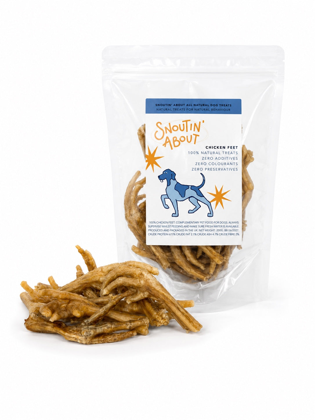 100% Natural Chicken Feet
