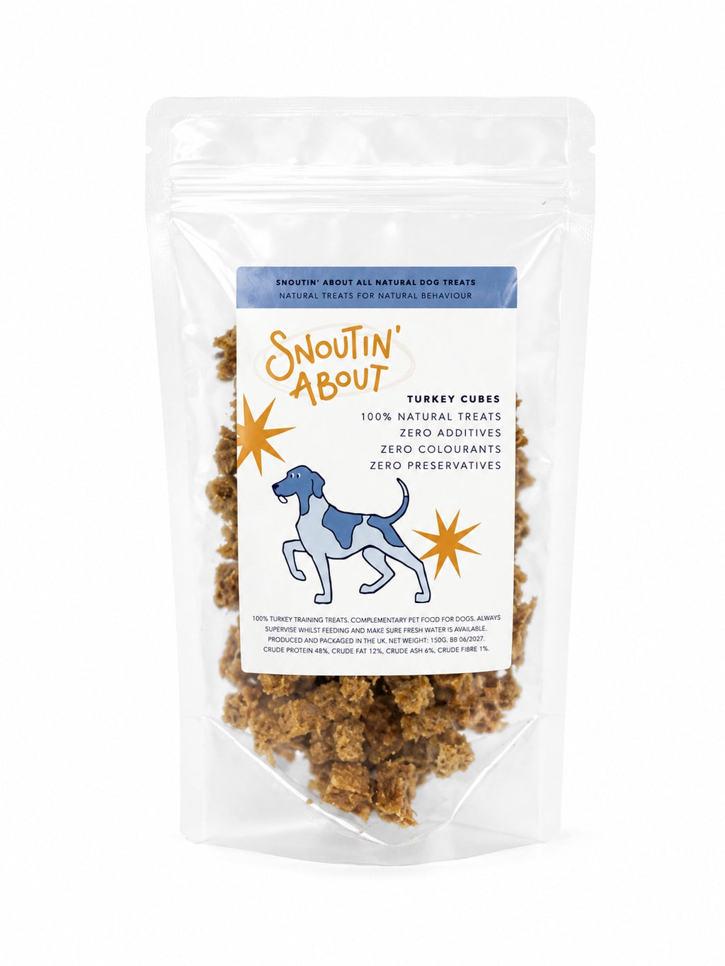 100% Natural Turkey Cubes