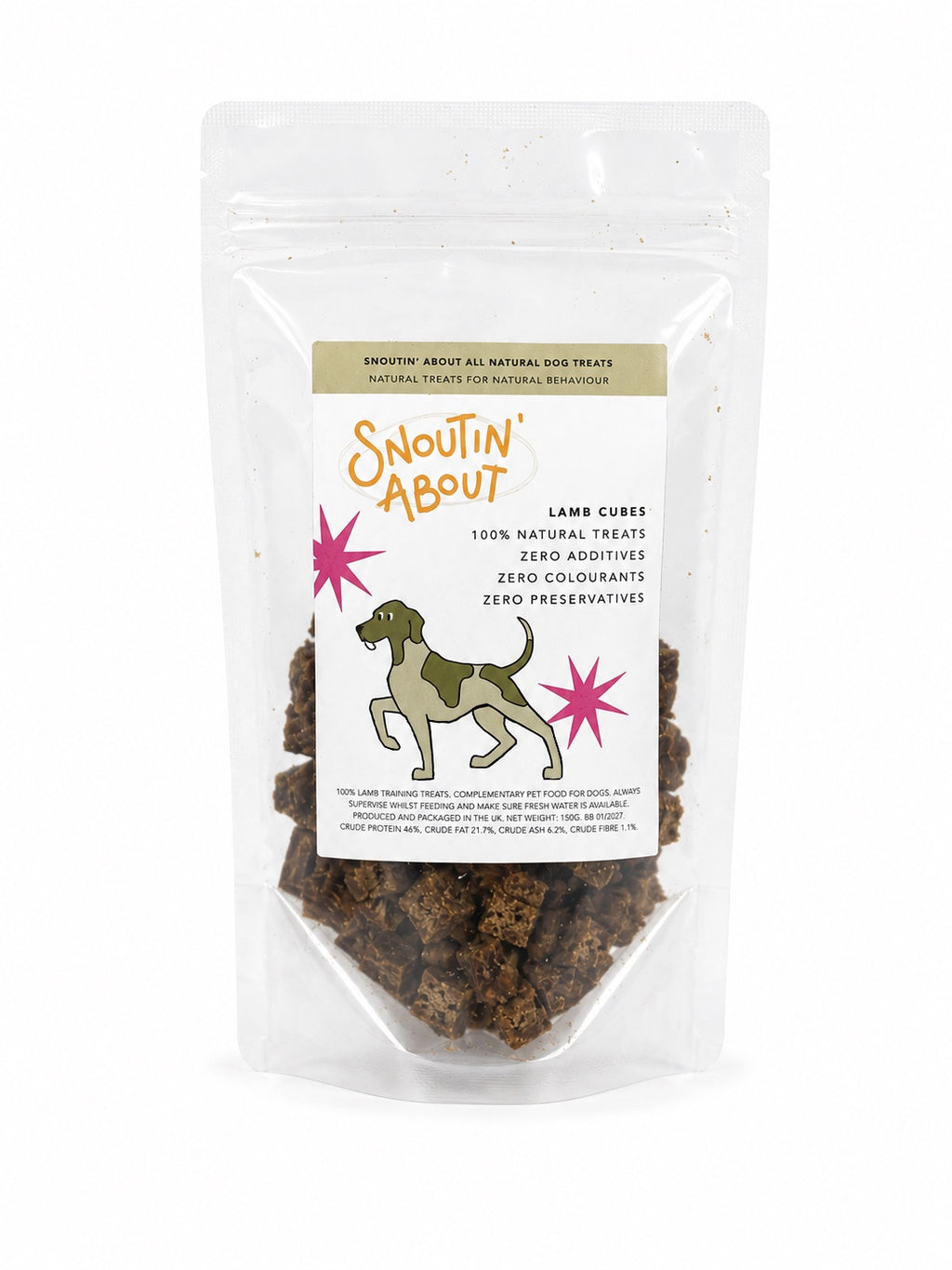 100% Natural Lamb Cubes