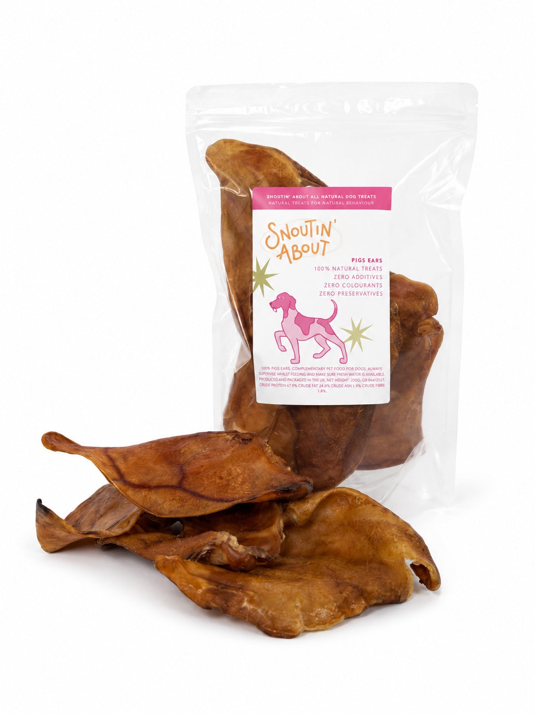 100% Natural Pigs Ears