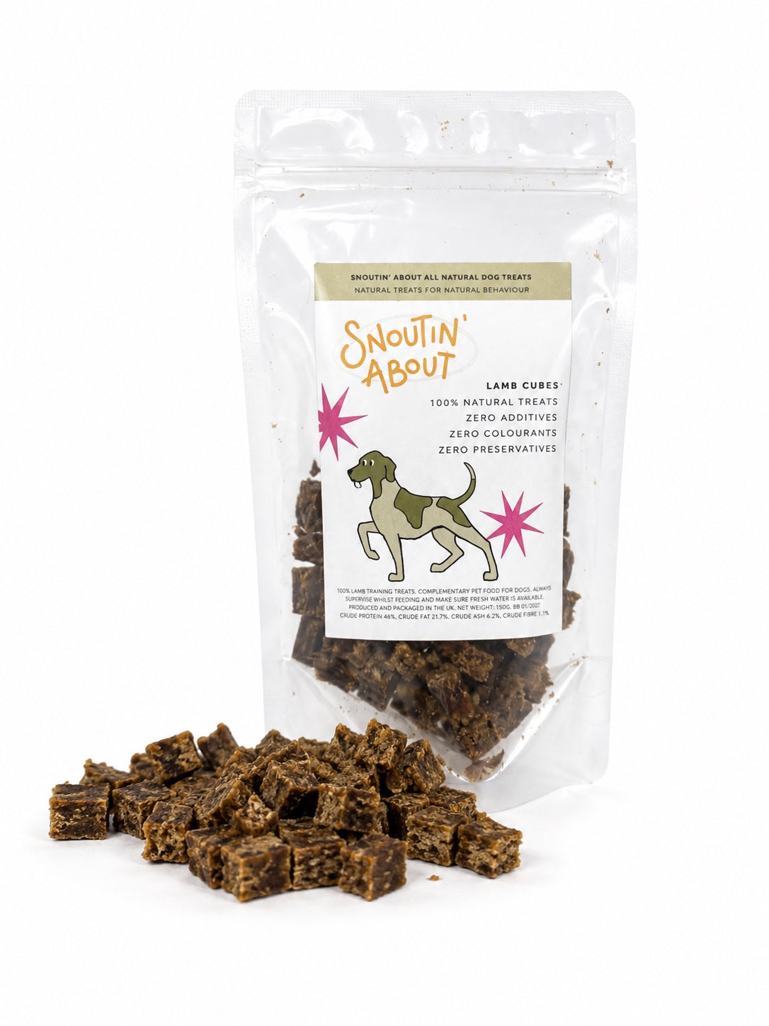 100% Natural Lamb Cubes
