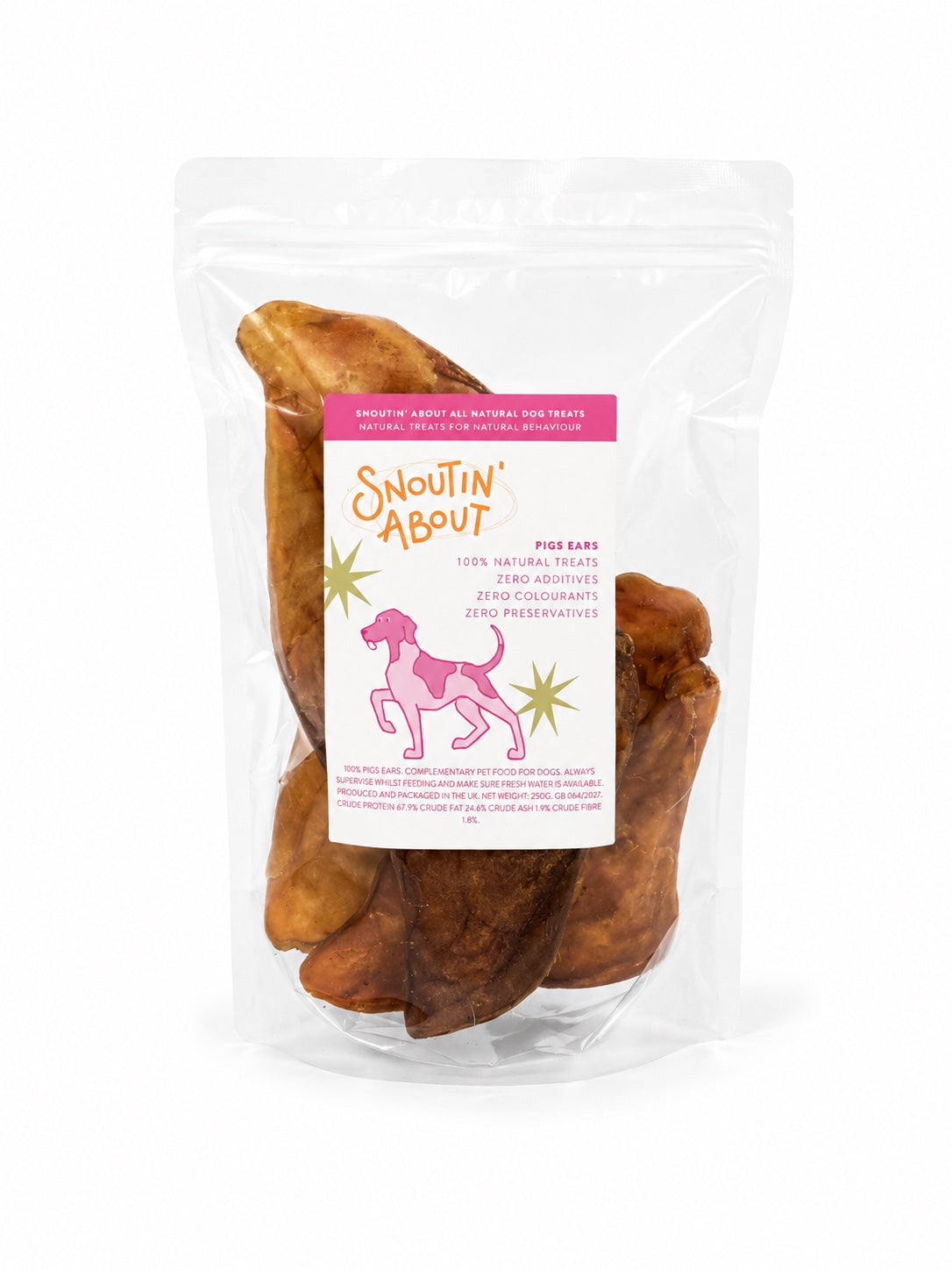 100% Natural Pigs Ears