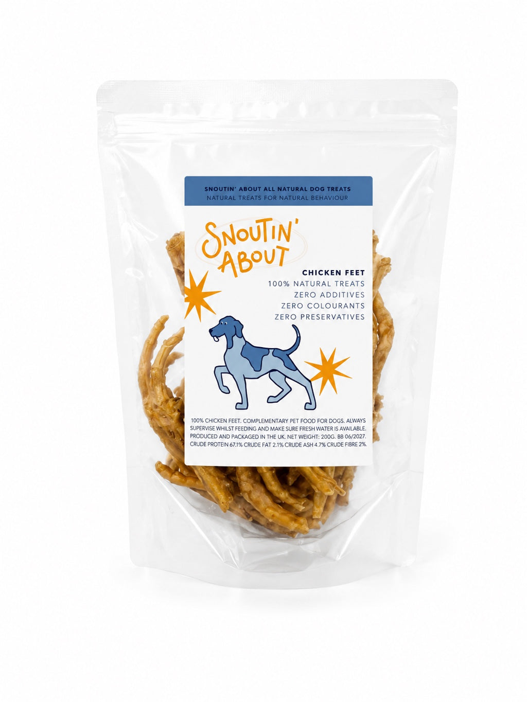 100% Natural Chicken Feet