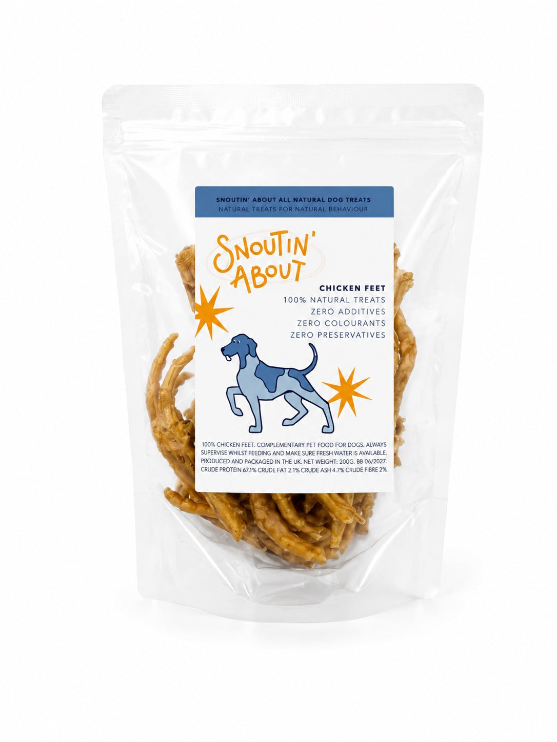 100% Natural Chicken Feet